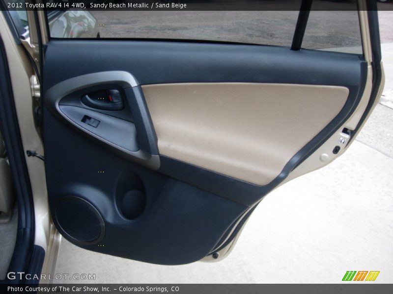Sandy Beach Metallic / Sand Beige 2012 Toyota RAV4 I4 4WD