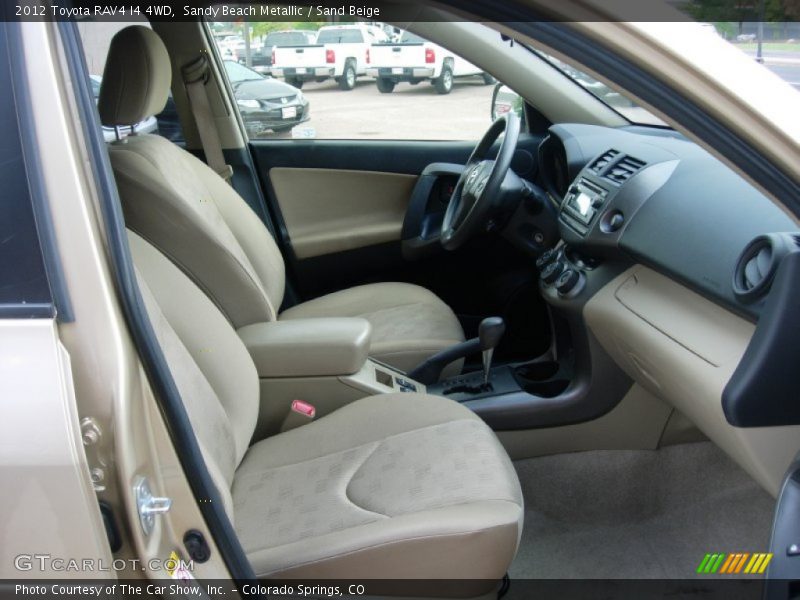 Sandy Beach Metallic / Sand Beige 2012 Toyota RAV4 I4 4WD