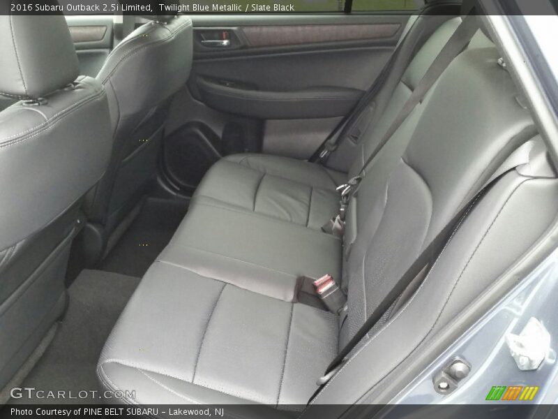 Twilight Blue Metallic / Slate Black 2016 Subaru Outback 2.5i Limited