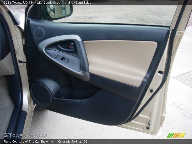 Sandy Beach Metallic / Sand Beige 2012 Toyota RAV4 I4 4WD