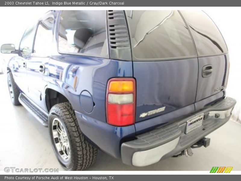 Indigo Blue Metallic / Gray/Dark Charcoal 2003 Chevrolet Tahoe LS