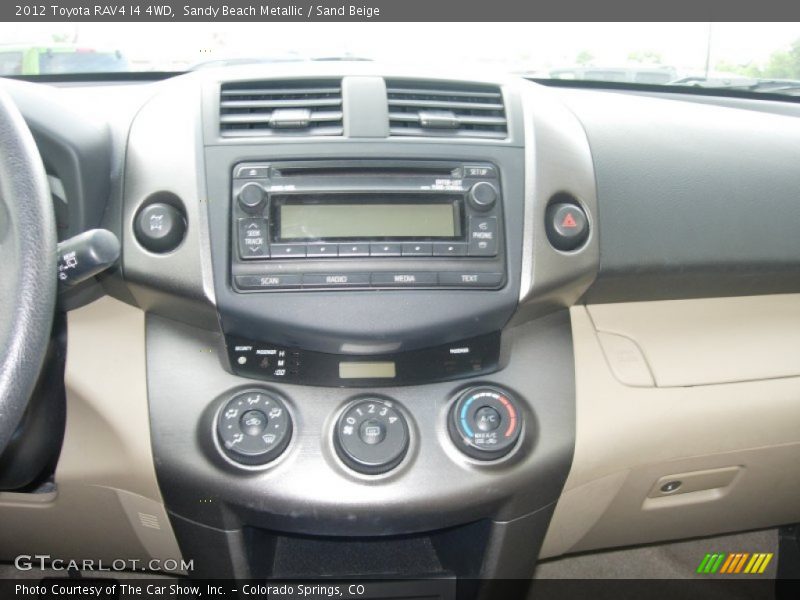 Sandy Beach Metallic / Sand Beige 2012 Toyota RAV4 I4 4WD