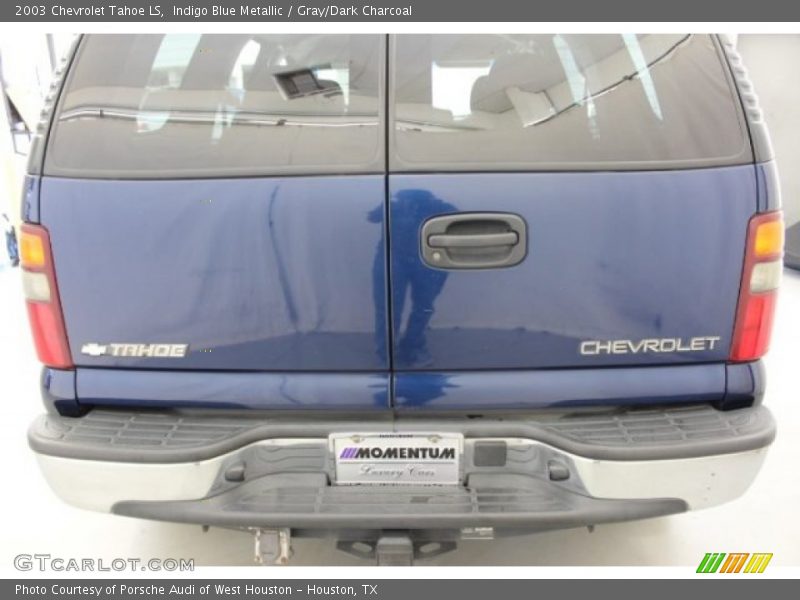 Indigo Blue Metallic / Gray/Dark Charcoal 2003 Chevrolet Tahoe LS