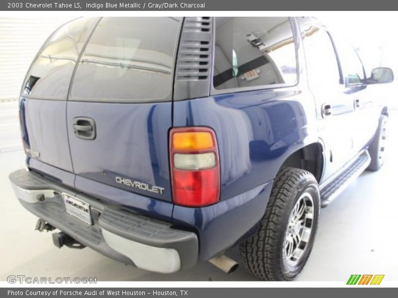 Indigo Blue Metallic / Gray/Dark Charcoal 2003 Chevrolet Tahoe LS