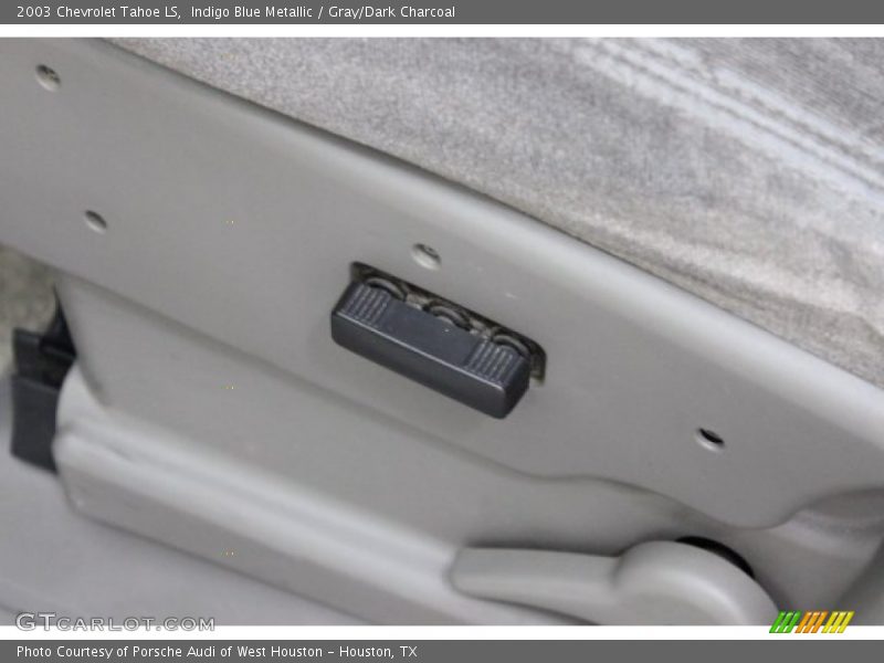 Indigo Blue Metallic / Gray/Dark Charcoal 2003 Chevrolet Tahoe LS