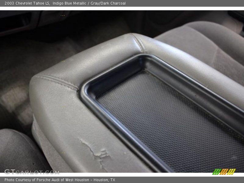Indigo Blue Metallic / Gray/Dark Charcoal 2003 Chevrolet Tahoe LS
