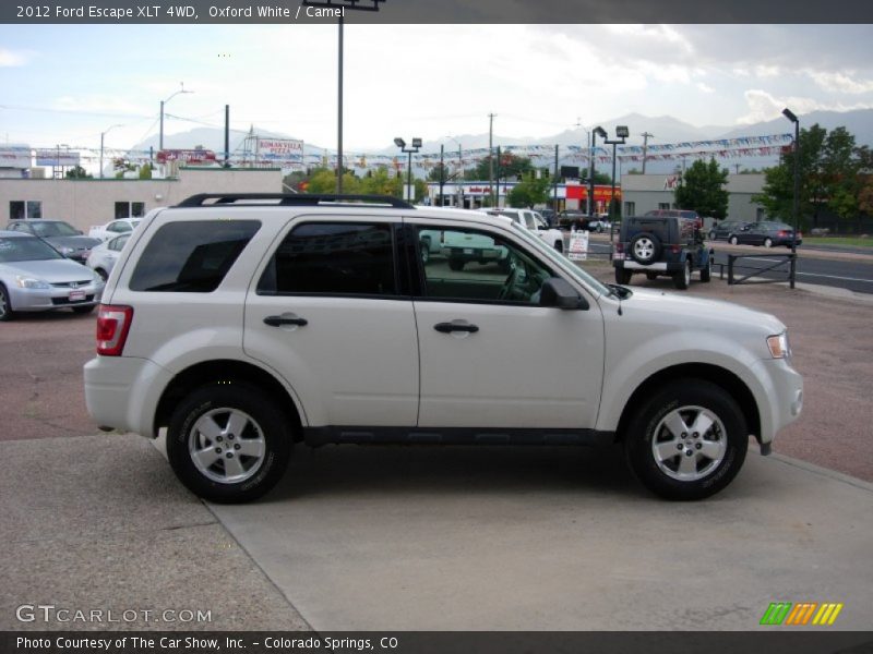 Oxford White / Camel 2012 Ford Escape XLT 4WD