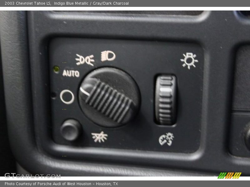 Indigo Blue Metallic / Gray/Dark Charcoal 2003 Chevrolet Tahoe LS