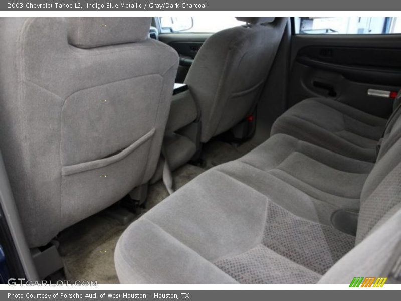 Indigo Blue Metallic / Gray/Dark Charcoal 2003 Chevrolet Tahoe LS