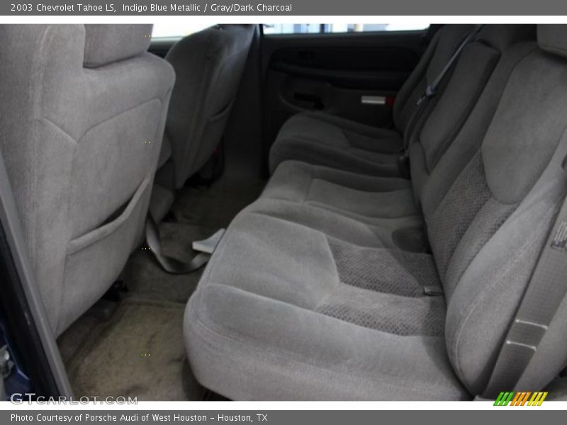 Indigo Blue Metallic / Gray/Dark Charcoal 2003 Chevrolet Tahoe LS
