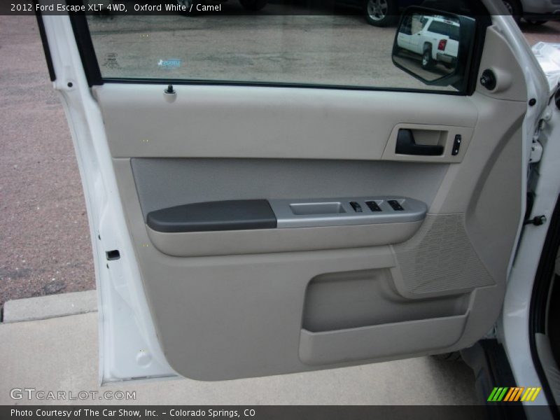Oxford White / Camel 2012 Ford Escape XLT 4WD