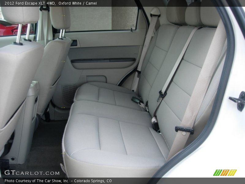 Oxford White / Camel 2012 Ford Escape XLT 4WD