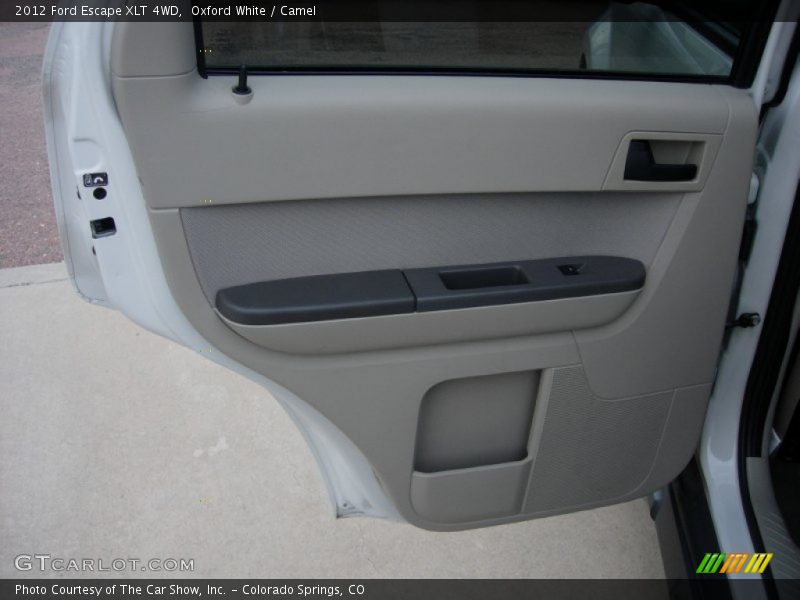 Oxford White / Camel 2012 Ford Escape XLT 4WD