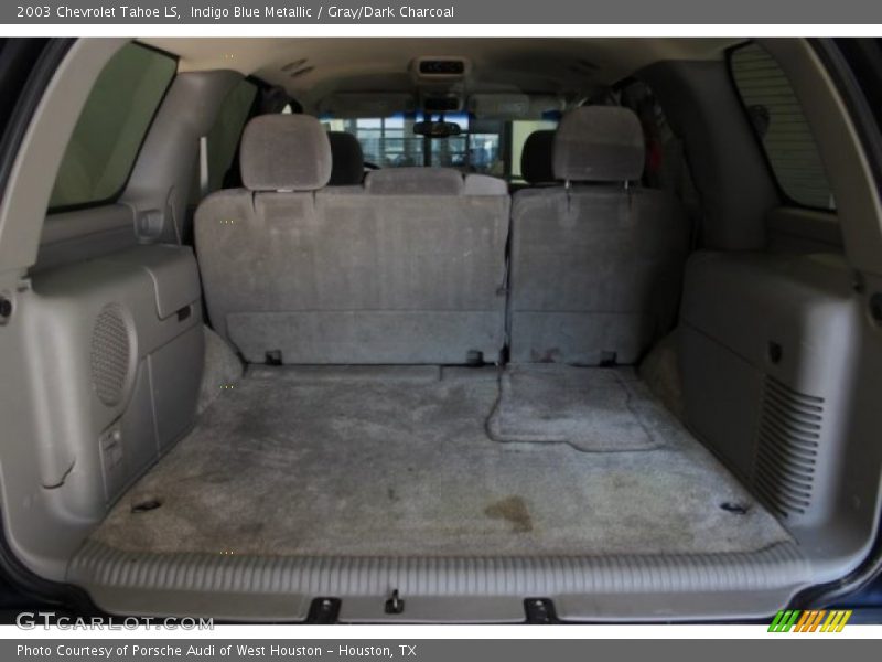 Indigo Blue Metallic / Gray/Dark Charcoal 2003 Chevrolet Tahoe LS