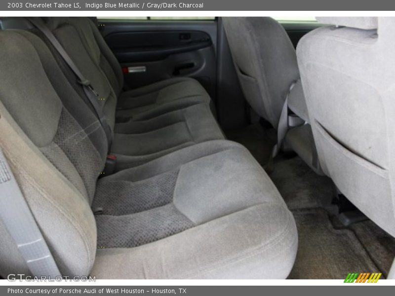 Indigo Blue Metallic / Gray/Dark Charcoal 2003 Chevrolet Tahoe LS