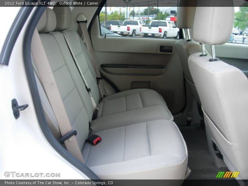 Oxford White / Camel 2012 Ford Escape XLT 4WD