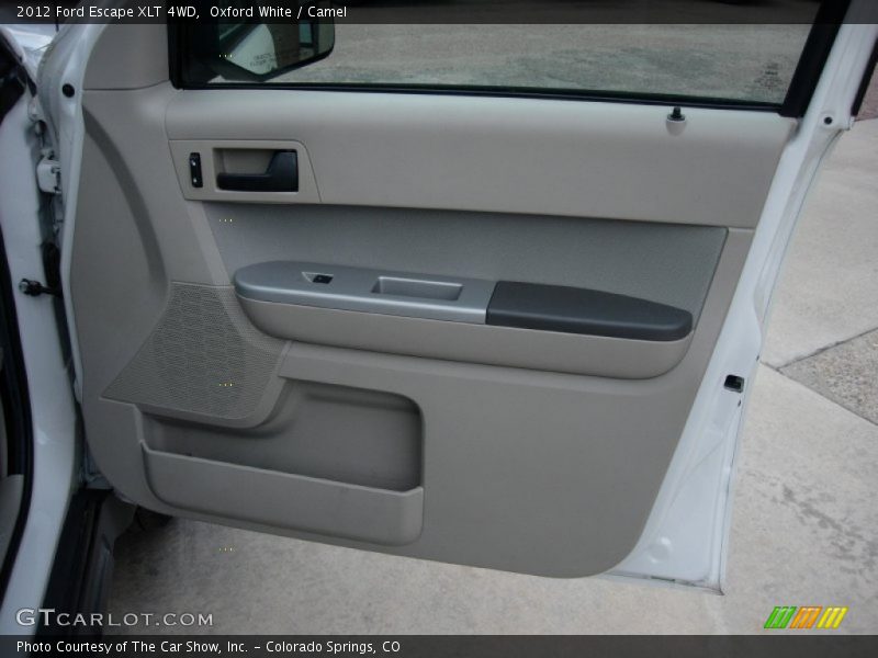 Oxford White / Camel 2012 Ford Escape XLT 4WD
