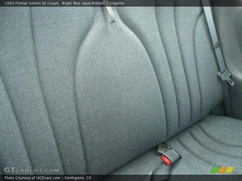 Bright Blue Aqua Metallic / Graphite 1999 Pontiac Sunfire SE Coupe
