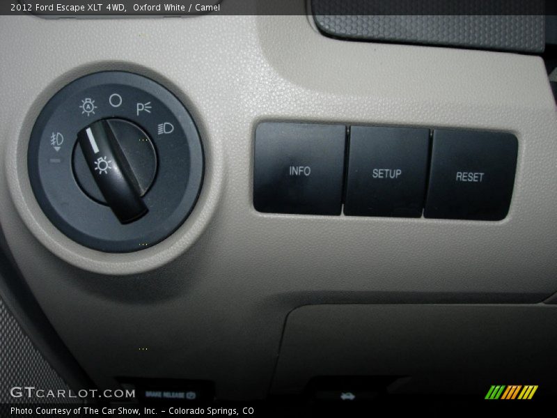 Oxford White / Camel 2012 Ford Escape XLT 4WD