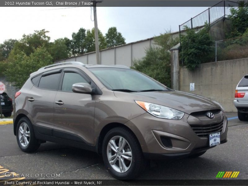 Chai Bronze / Taupe 2012 Hyundai Tucson GLS