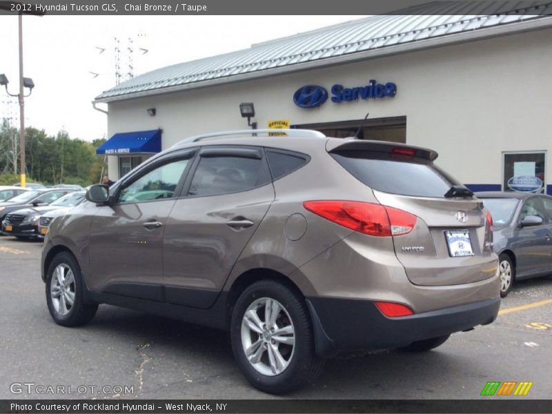 Chai Bronze / Taupe 2012 Hyundai Tucson GLS