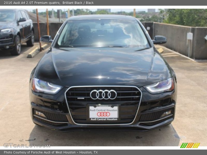 Brilliant Black / Black 2016 Audi A4 2.0T Premium quattro