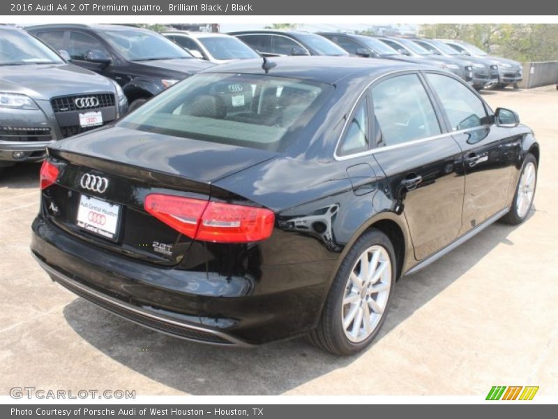 Brilliant Black / Black 2016 Audi A4 2.0T Premium quattro