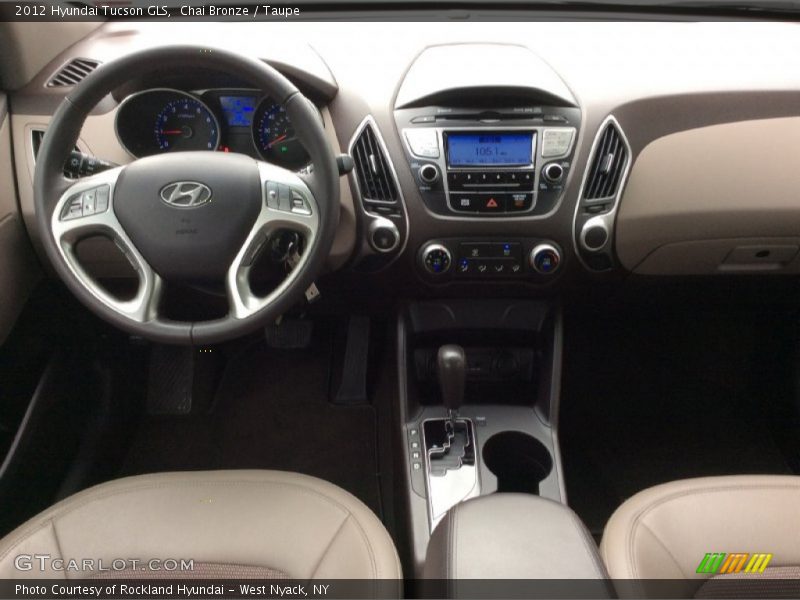 Chai Bronze / Taupe 2012 Hyundai Tucson GLS