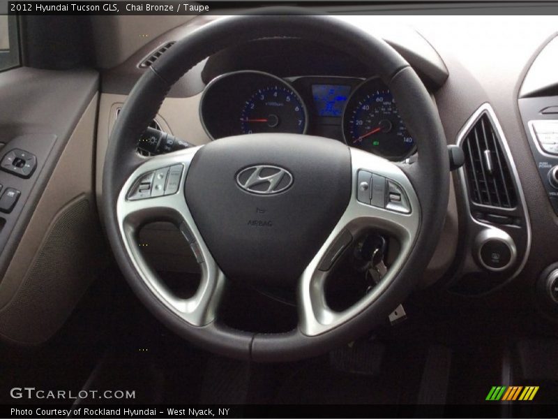 Chai Bronze / Taupe 2012 Hyundai Tucson GLS