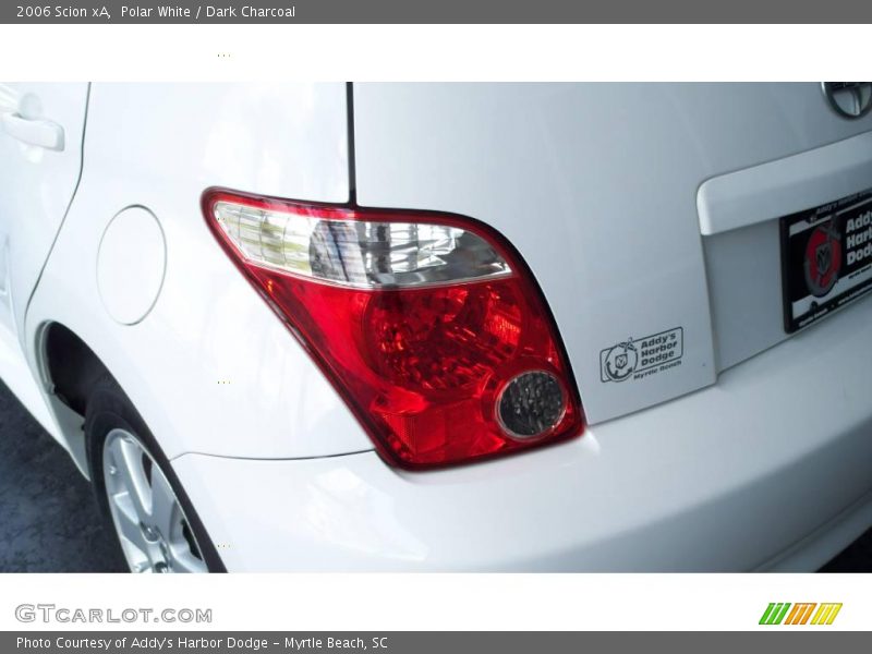 Polar White / Dark Charcoal 2006 Scion xA