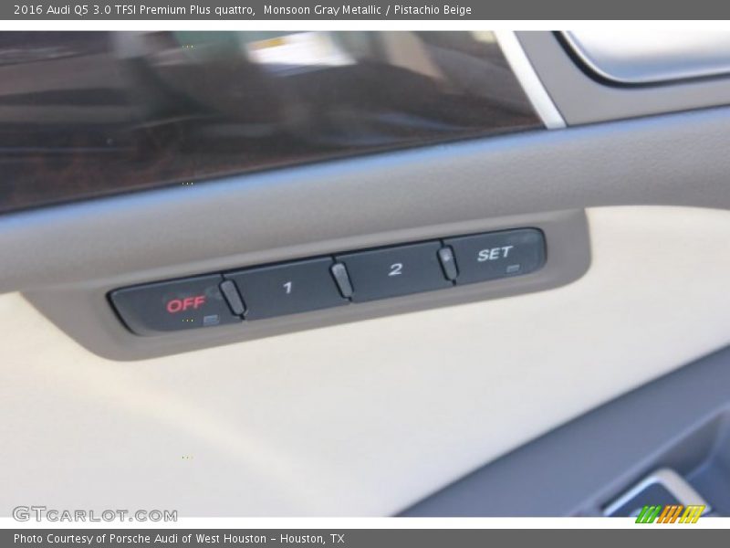 Monsoon Gray Metallic / Pistachio Beige 2016 Audi Q5 3.0 TFSI Premium Plus quattro