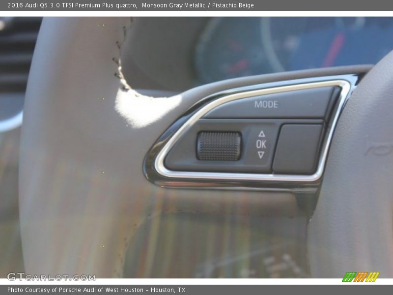 Monsoon Gray Metallic / Pistachio Beige 2016 Audi Q5 3.0 TFSI Premium Plus quattro