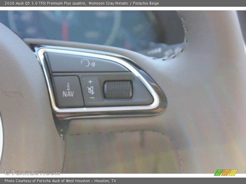 Monsoon Gray Metallic / Pistachio Beige 2016 Audi Q5 3.0 TFSI Premium Plus quattro