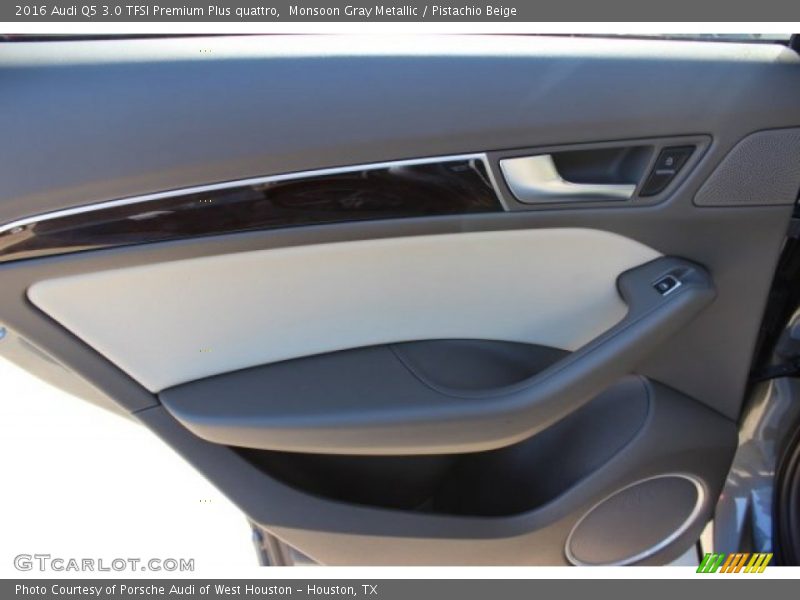 Monsoon Gray Metallic / Pistachio Beige 2016 Audi Q5 3.0 TFSI Premium Plus quattro