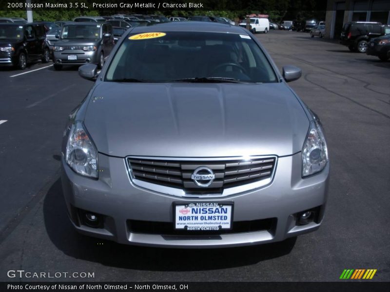 Precision Gray Metallic / Charcoal Black 2008 Nissan Maxima 3.5 SL