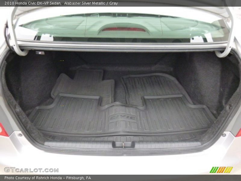 Alabaster Silver Metallic / Gray 2010 Honda Civic DX-VP Sedan