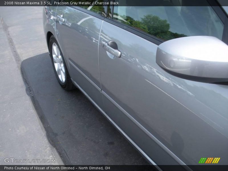 Precision Gray Metallic / Charcoal Black 2008 Nissan Maxima 3.5 SL