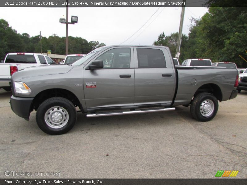 Mineral Gray Metallic / Dark Slate/Medium Graystone 2012 Dodge Ram 2500 HD ST Crew Cab 4x4