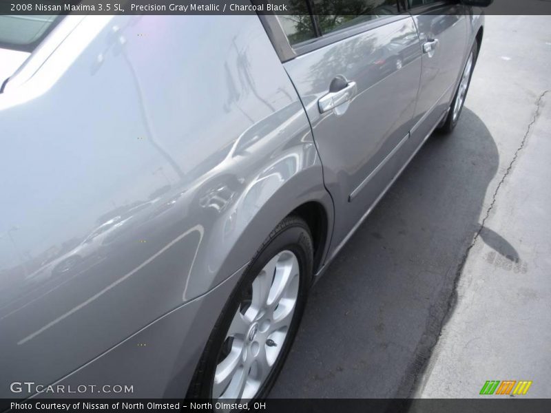 Precision Gray Metallic / Charcoal Black 2008 Nissan Maxima 3.5 SL