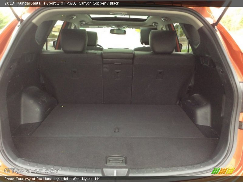 Canyon Copper / Black 2013 Hyundai Santa Fe Sport 2.0T AWD