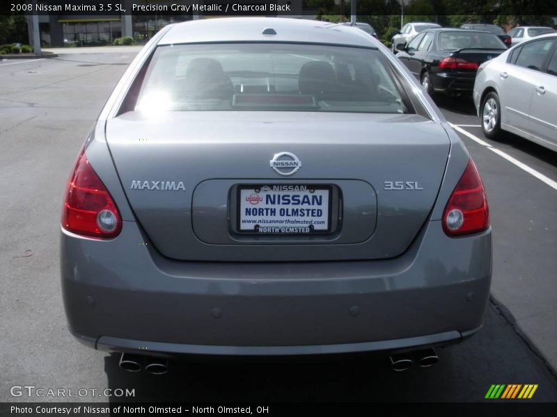 Precision Gray Metallic / Charcoal Black 2008 Nissan Maxima 3.5 SL