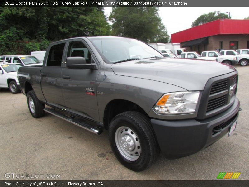 Mineral Gray Metallic / Dark Slate/Medium Graystone 2012 Dodge Ram 2500 HD ST Crew Cab 4x4