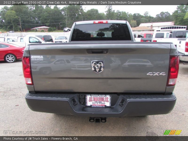 Mineral Gray Metallic / Dark Slate/Medium Graystone 2012 Dodge Ram 2500 HD ST Crew Cab 4x4
