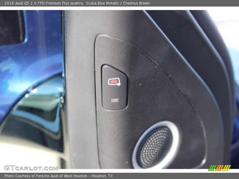 Scuba Blue Metallic / Chestnut Brown 2016 Audi Q5 2.0 TFSI Premium Plus quattro