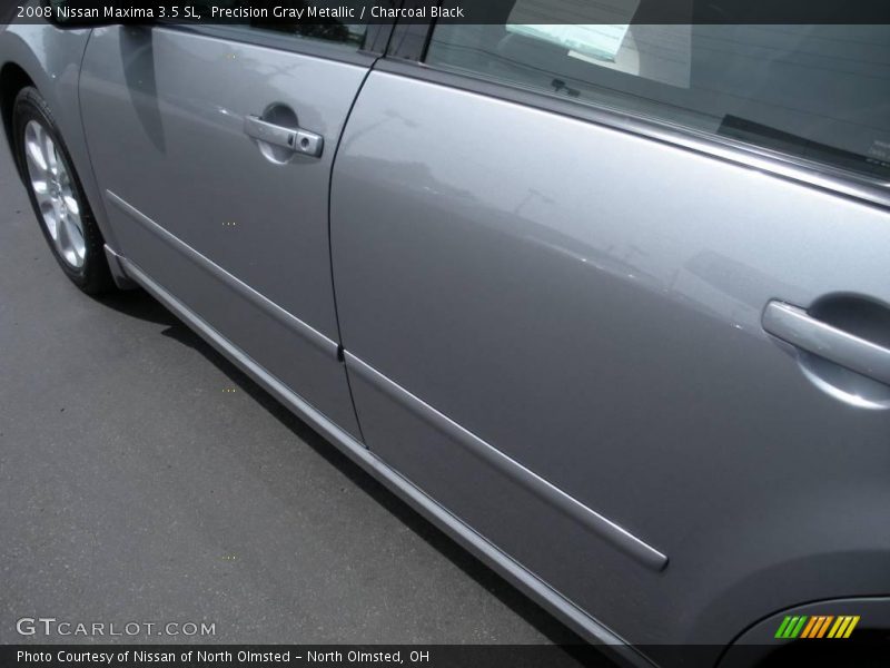 Precision Gray Metallic / Charcoal Black 2008 Nissan Maxima 3.5 SL