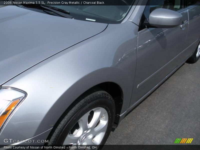 Precision Gray Metallic / Charcoal Black 2008 Nissan Maxima 3.5 SL
