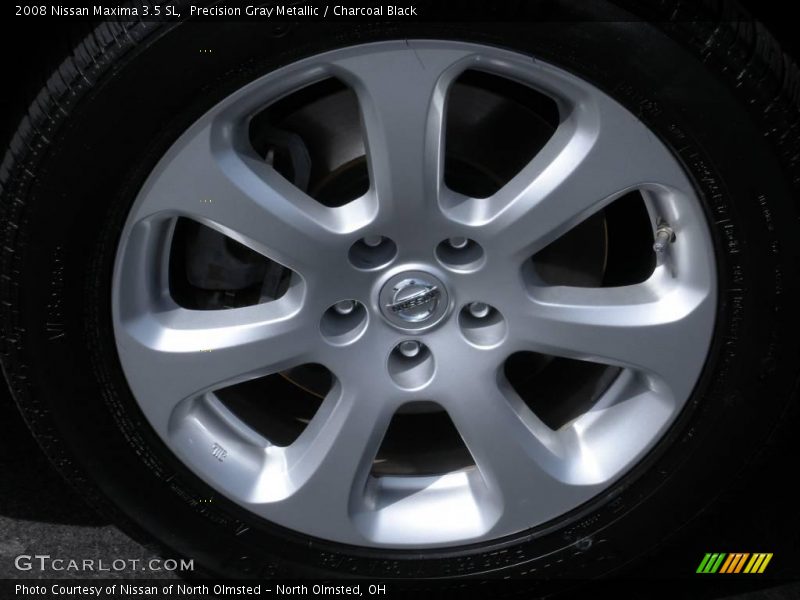 Precision Gray Metallic / Charcoal Black 2008 Nissan Maxima 3.5 SL