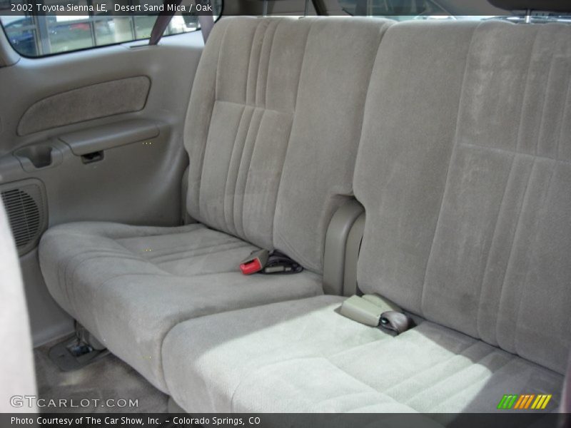 Desert Sand Mica / Oak 2002 Toyota Sienna LE