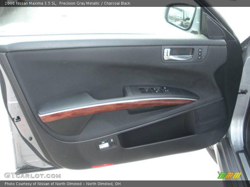Precision Gray Metallic / Charcoal Black 2008 Nissan Maxima 3.5 SL