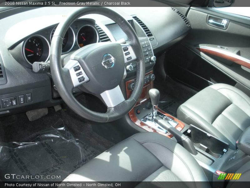 Precision Gray Metallic / Charcoal Black 2008 Nissan Maxima 3.5 SL